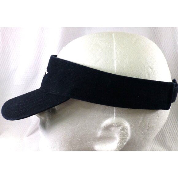 Dodge Motorsports Racing Visor Ram Checkered Flag DP Racing Black Hat Strapback - Picture 5 of 8